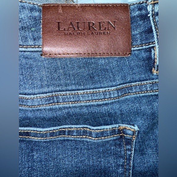 LRL Lauren Ralph Lauren Women’s Classic Straight Jeans Size 16 - Picture 8 of 11